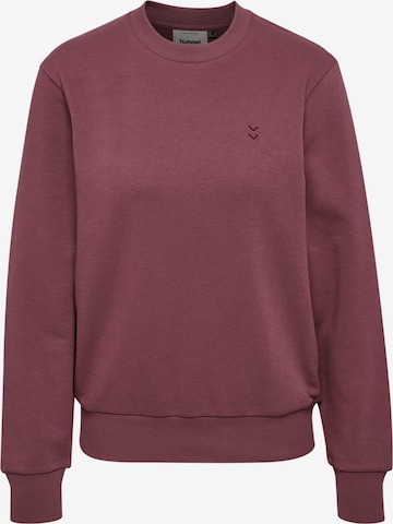 Hummel Sweatshirt 'Pulse' in Purple: front