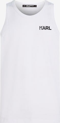 Maglietta di Karl Lagerfeld in bianco: frontale