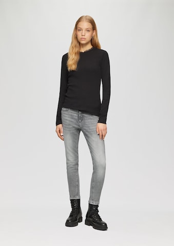 QS Skinny Jeans 'Sadie' in Grau: Vorderseite