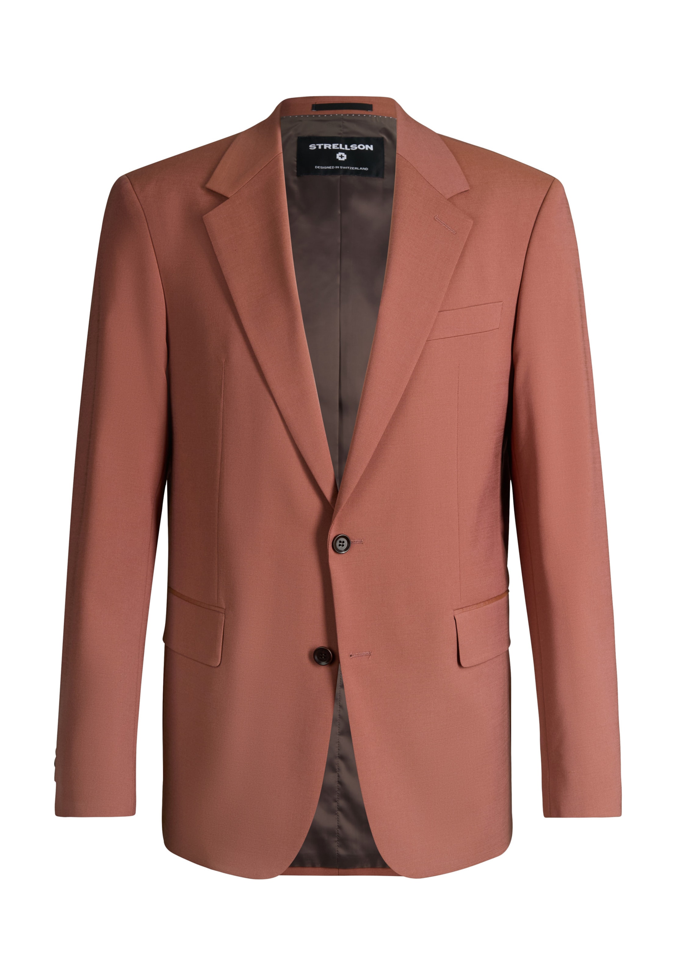 Coupe regular Veste de costume 'Reece' STRELLSON en bronze : devant