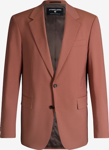 Coupe regular Veste de costume 'Reece' STRELLSON en bronze : devant