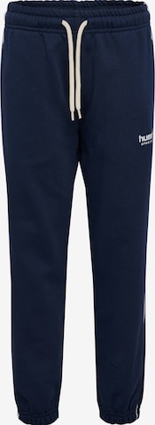Hummel Loosefit Hose in Blau: Vorderseite