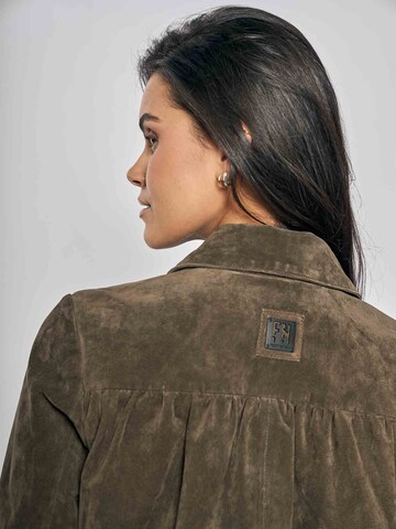 FREAKY NATION Демисезонная куртка в Зеленый