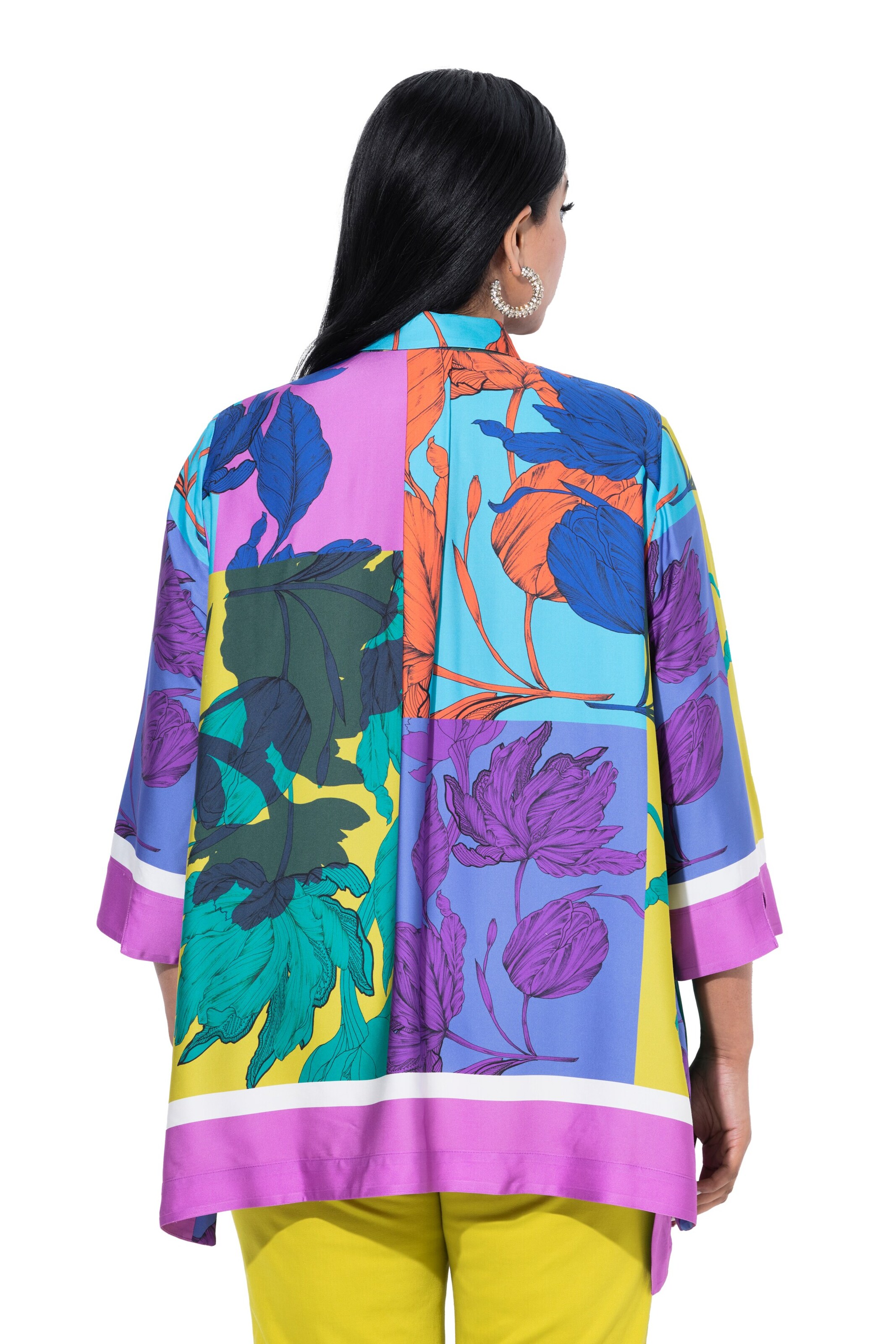 Ulla Popken Bluse in Mischfarben