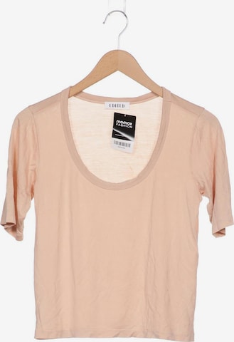 EDITED Top & Shirt in XS in Beige: front