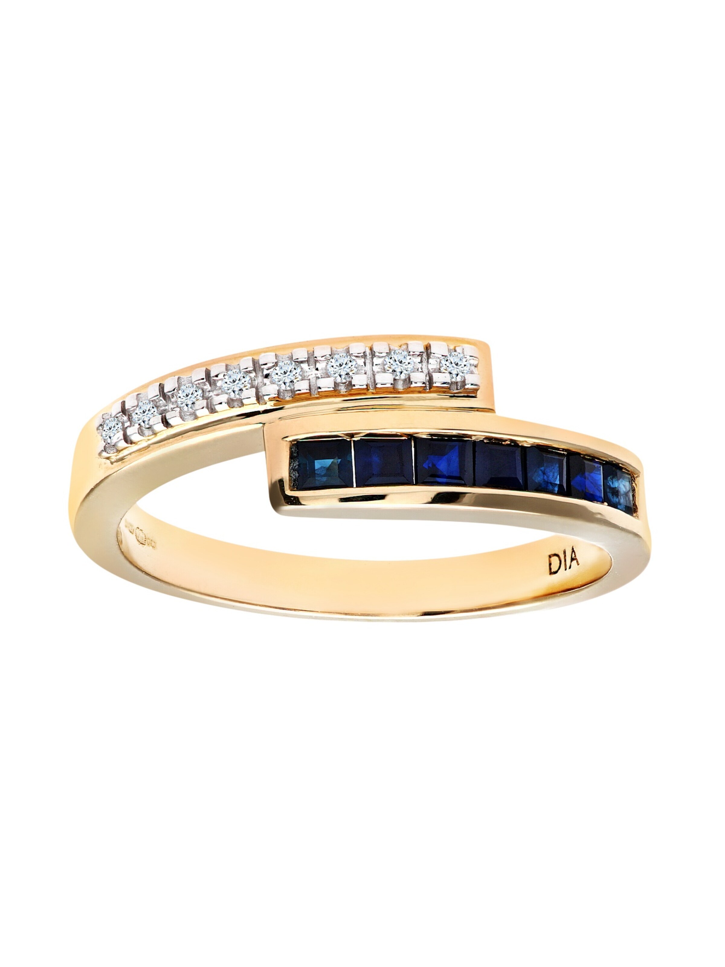 DIAMANT LETERNEL Ring in Gold: front