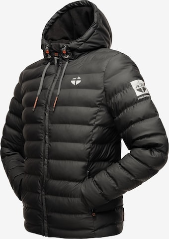 STONE HARBOUR Winterjacke 'Zaharoo' in Schwarz