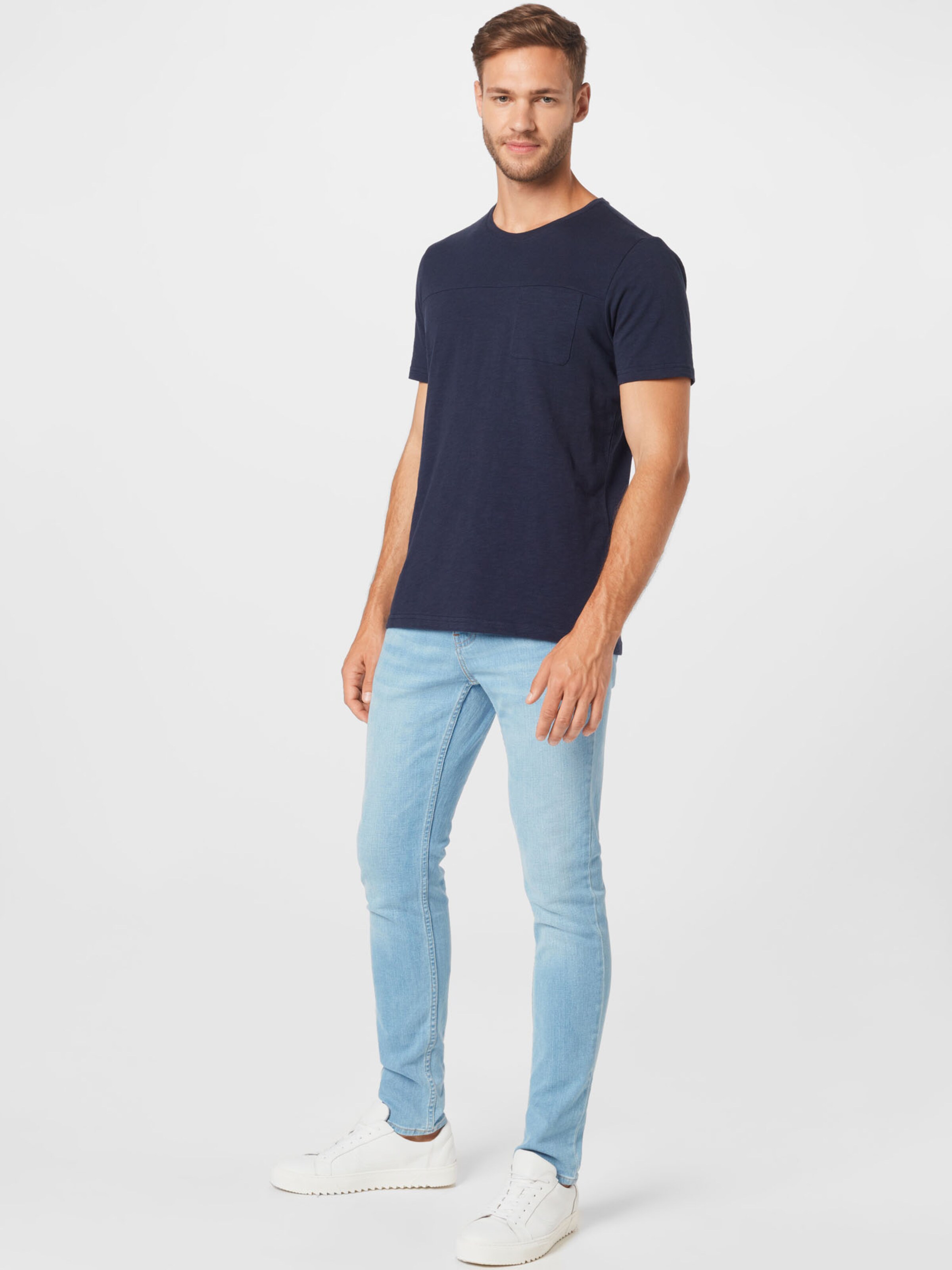 Männer Große Größen s.Oliver BLACK LABEL Shirt in Dunkelblau - GL95803 Männer Große Größen s.Oliver BLACK LABEL Shirt in Dunkelblau - GL95803
