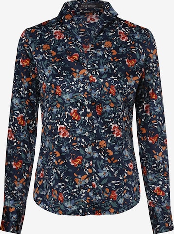 Franco Callegari Blouse ' ' in Blauw: voorkant