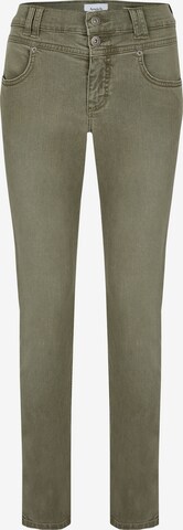 Angels Skinny Jeans in Groen: voorkant