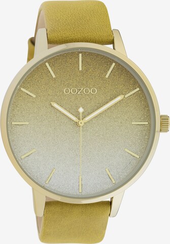 OOZOO Analog Watch in Gold: front