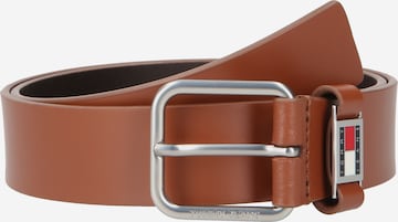 Tommy Jeans Riem 'SCANTON' in Bruin: voorkant