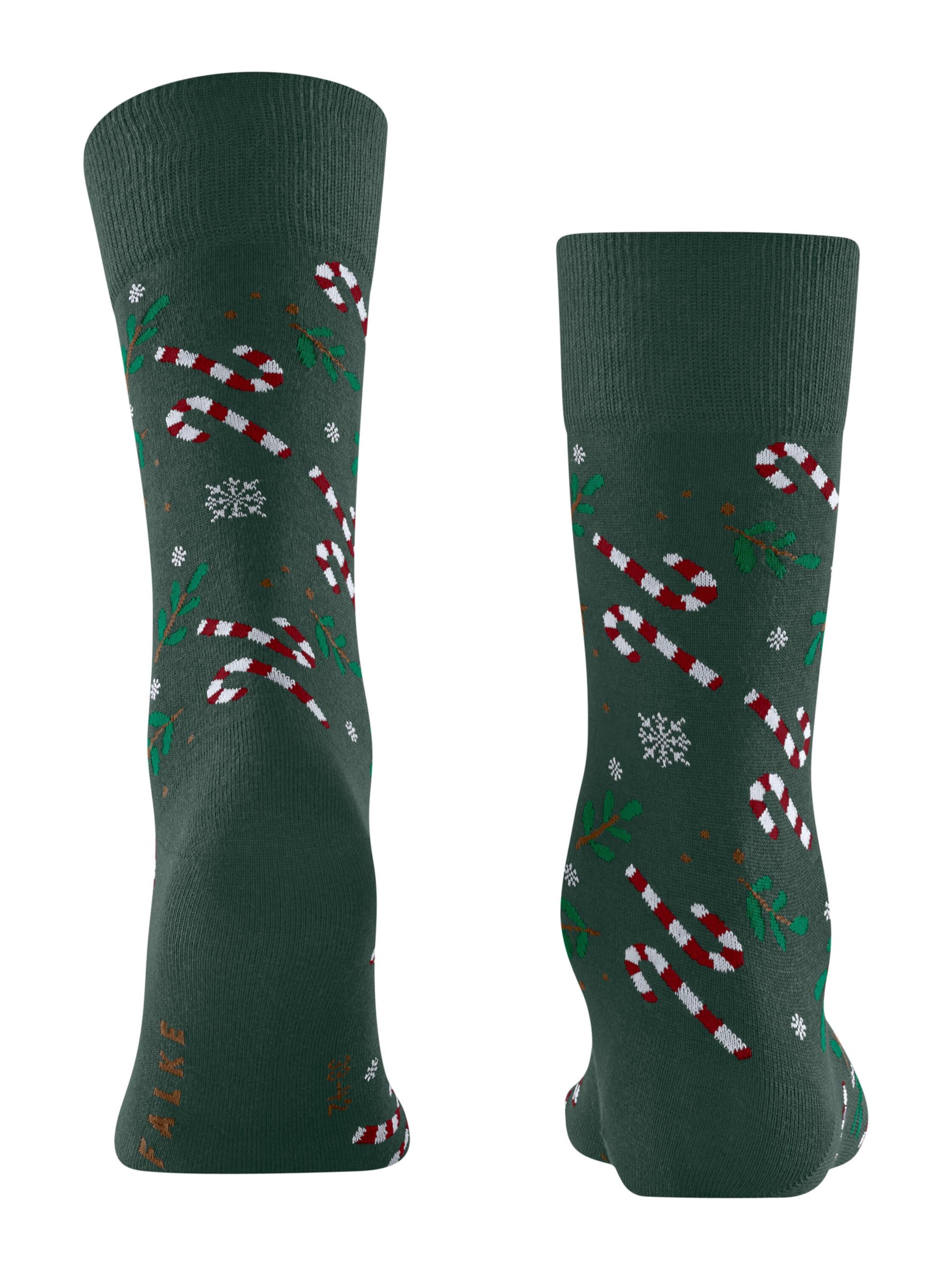 FALKE Socks 'Gift Blizzard' in Green