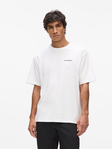 Karl Lagerfeld Majica 'Rue St-Guillaume' | bela barva