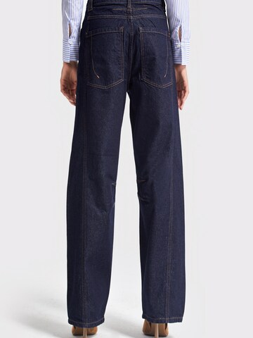IT'S BASIC Baggy Jeans 'Baggy Mid Rise Jeans' in Blauw