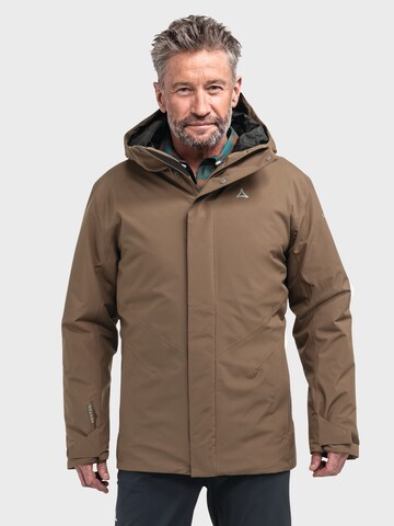 Veste outdoor 'Froda' Schöffel en marron : devant