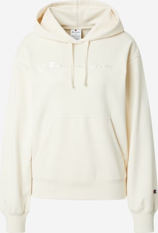 Felpa di Champion Authentic Athletic Apparel in bianco: frontale