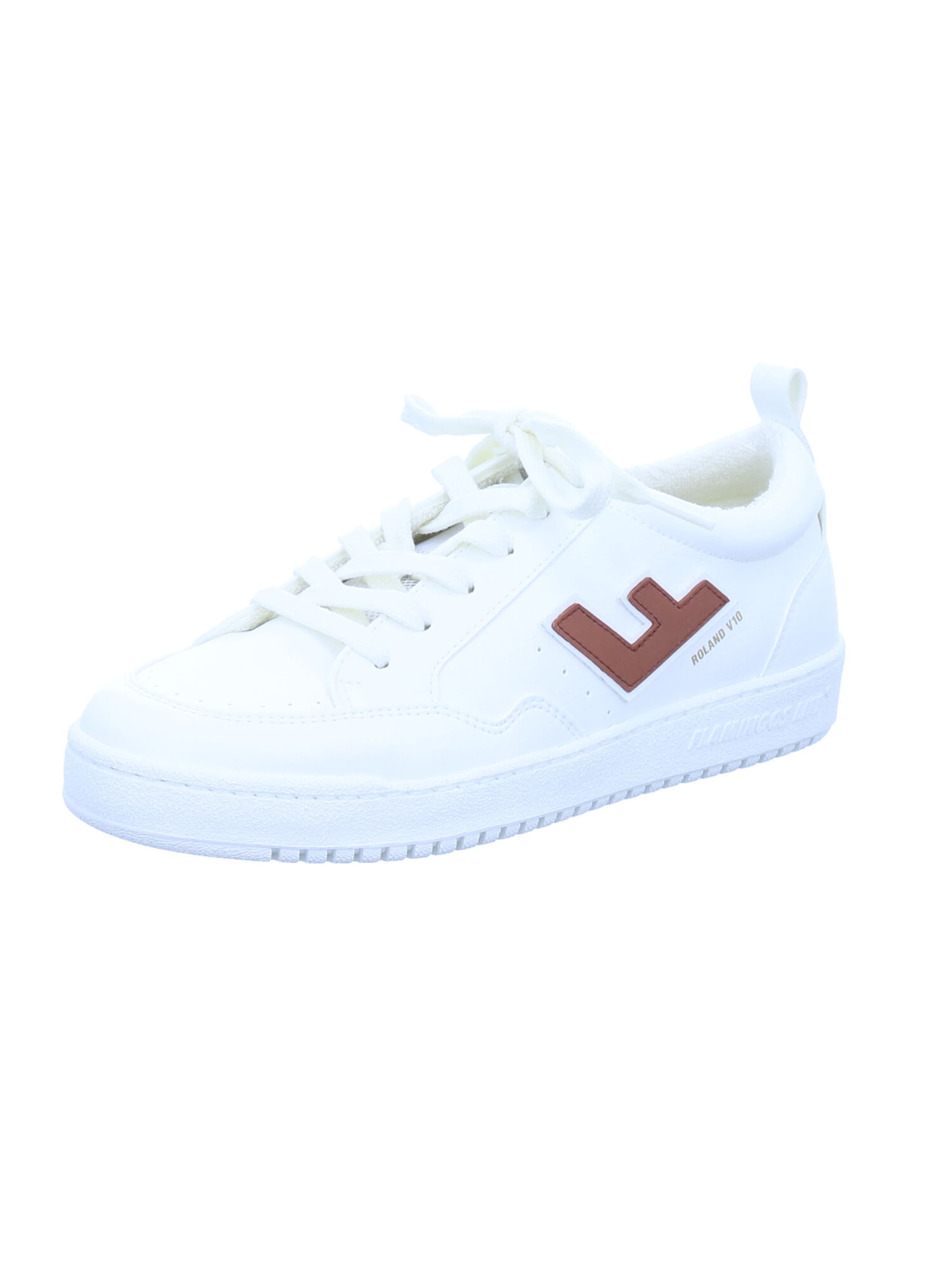 Flamingos' Life Sneakers 'Roland V. 10' in White: front