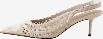 Décolleté sling 'Forever Comfort' di Next in bianco: frontale