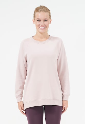 Athlecia Sweatshirt 'RIZZY' in Pink: Vorderseite