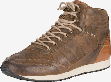 STOCKERPOINT Klederdracht schoenen in Bruin: voorkant