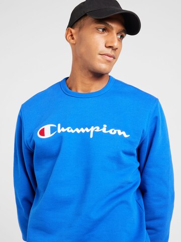 Felpa di Champion Authentic Athletic Apparel in blu