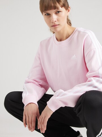 ADIDAS SPORTSWEAR - Sweatshirt de desporto 'Essentials' em rosa