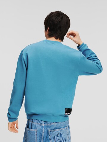 Sweat-shirt KARL LAGERFELD JEANS en bleu