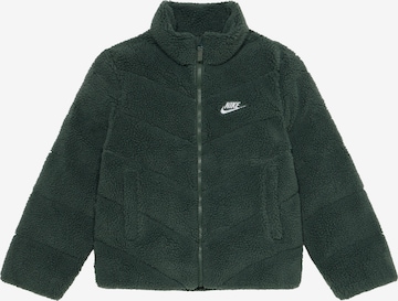Nike Sportswear Fleecetakki värissä vihreä: etupuoli