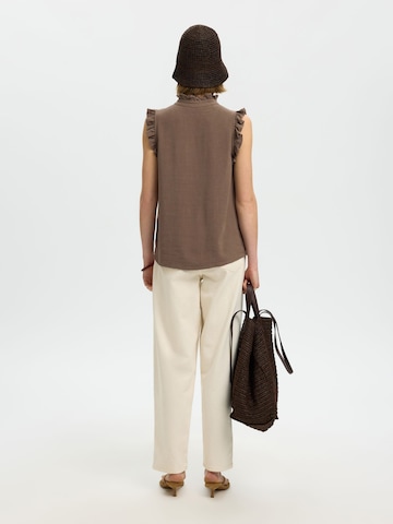 SELECTED Blouse 'SLFViva' in Bruin