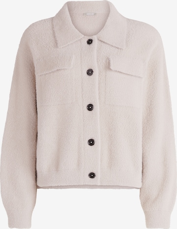 Amber & June Knit Cardigan in Beige: front