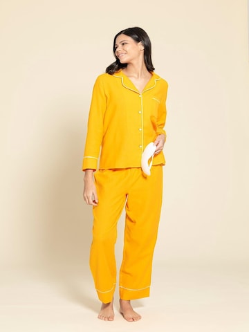 For You Moda Pyjama in Oranje