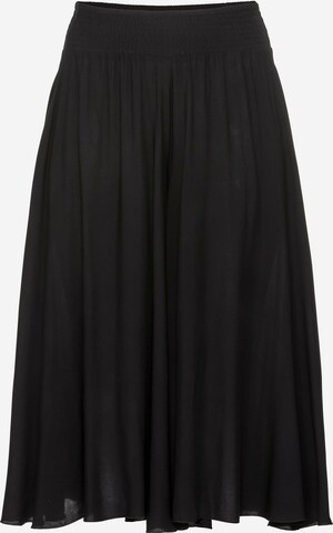 SHEEGO Wide Leg Hosenrock in Schwarz: predná strana