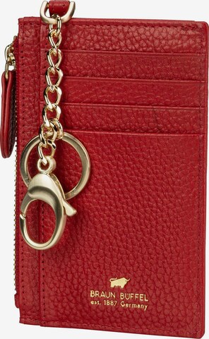 Braun Büffel Key Ring 'Asti' in Red