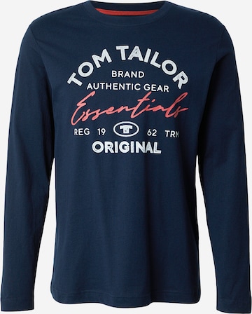 TOM TAILOR Shirt in Blau: Vorderseite