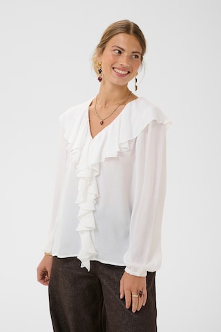 Cream Bluse 'CRBeliv' in Weiß: Vorderseite