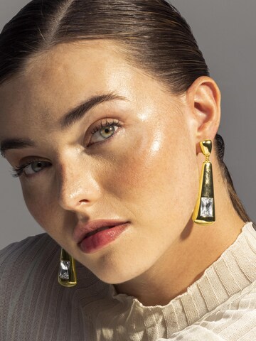 Luxenter - Pendientes 'Mayate' en oro