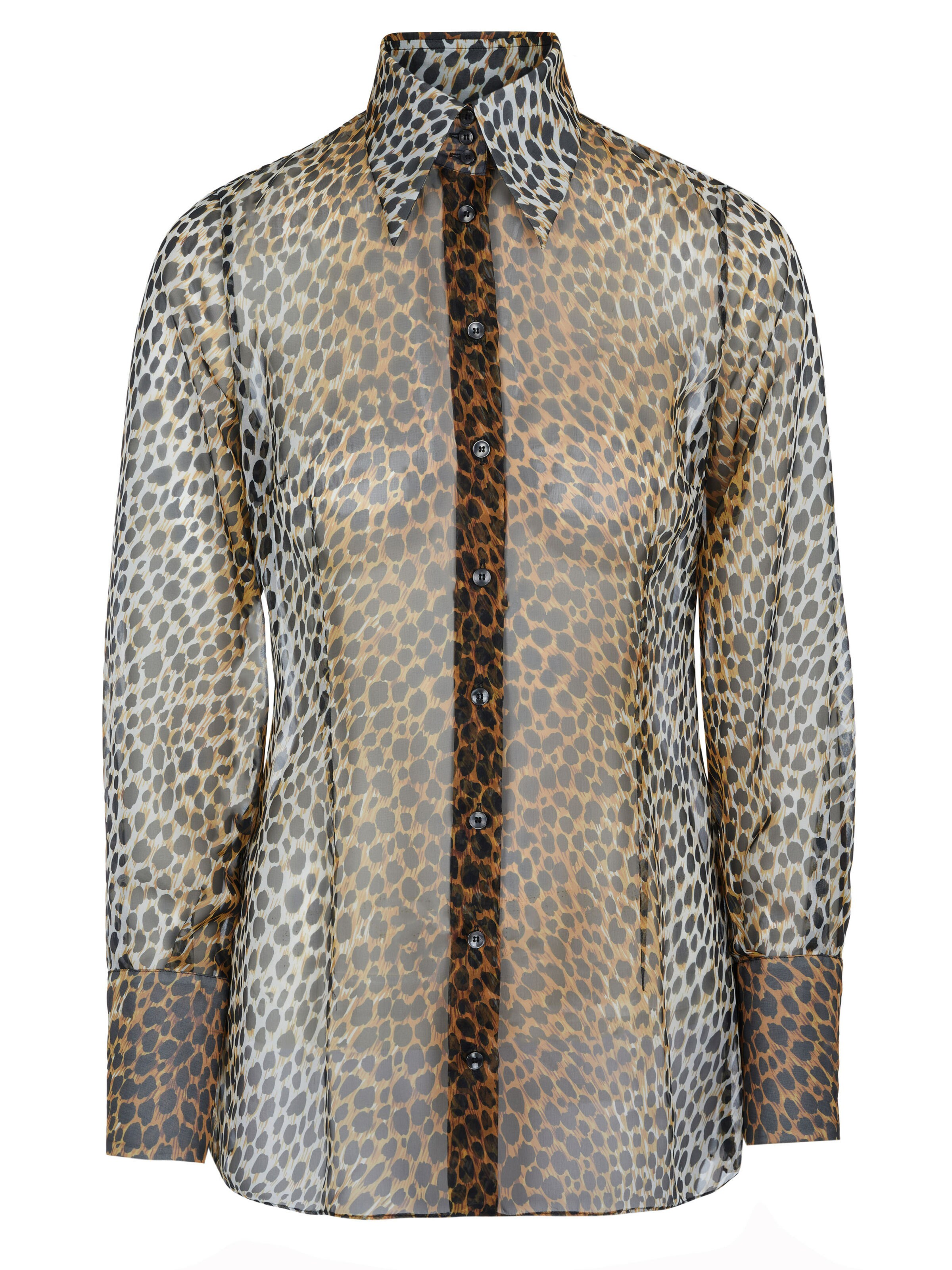 DOLCE & GABBANA Bluse in Braun: Vorderseite