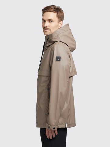 khujo Between-Season Jacket 'Loras' in Brown