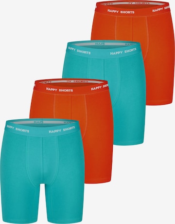 Boxers Happy Shorts en bleu : devant