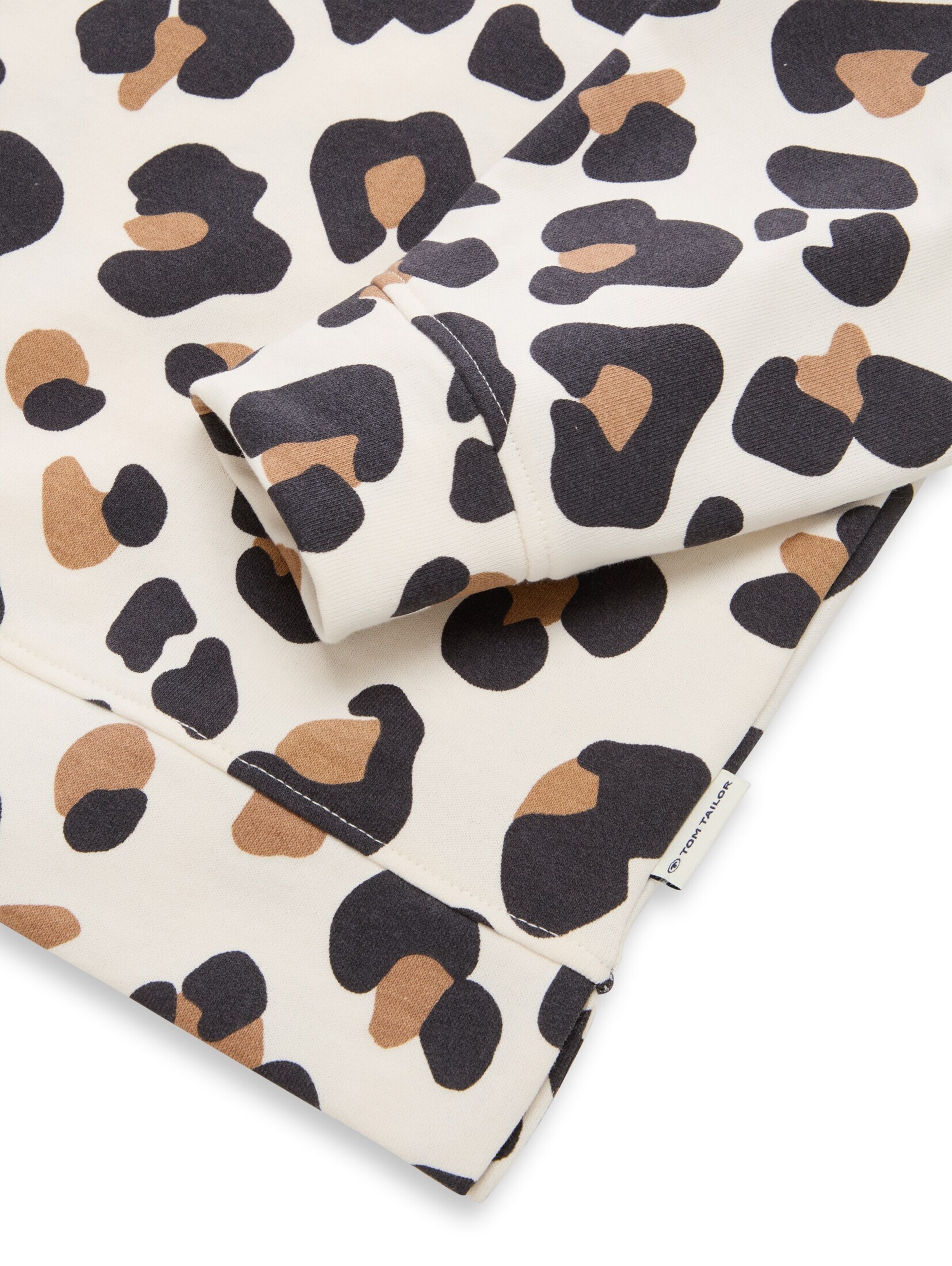 TOM TAILOR Sweatshirt in Weiß