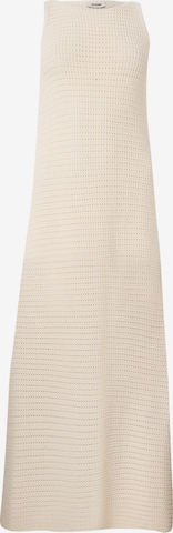 DRYKORNPletena haljina 'IKIS 10' - bijela boja: prednji dio