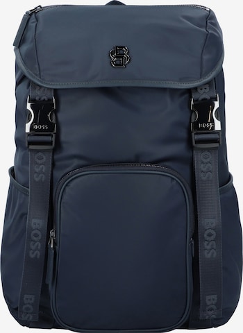Zaino di BOSS in blu: frontale