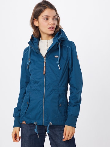 Ragwear Outdoor Jacket 'Danka' in Blue: front