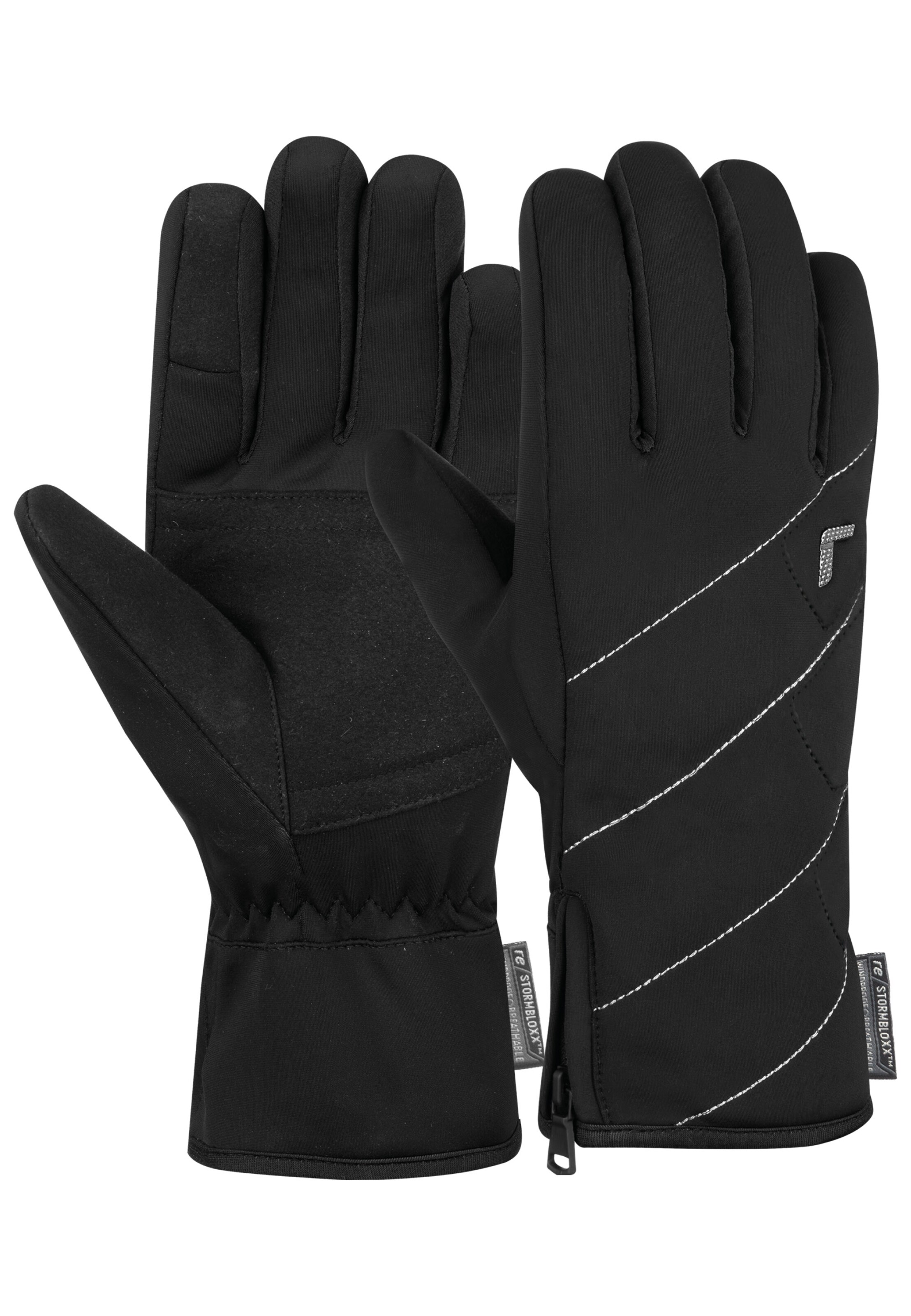 REUSCH Sports gloves 'Loredana' in Black: front