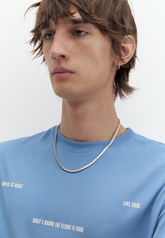 Pull&Bear Tričko 'STWD' - Modrá