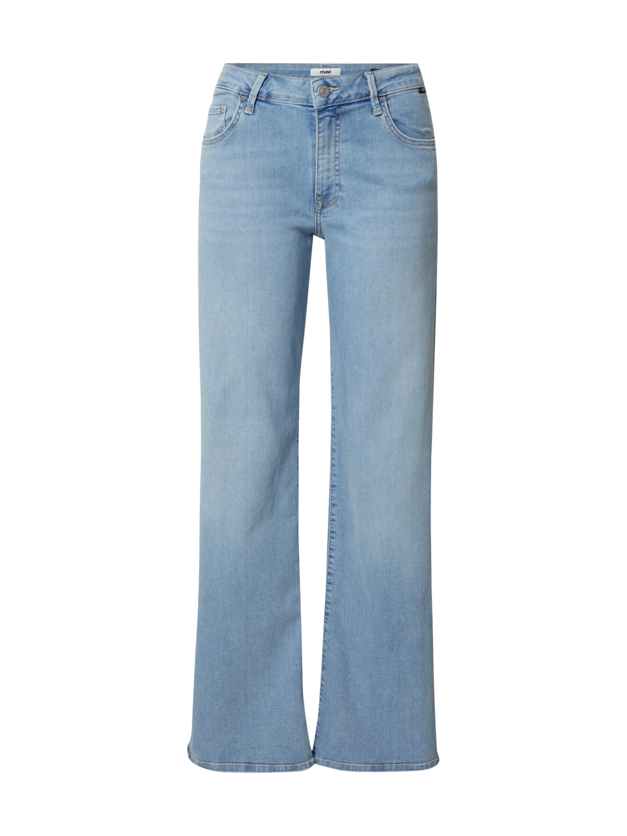 Mavi Ibiza Women's Casual Pants, Dark Brushed Str, 24W / 32L