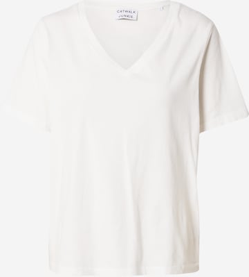 CATWALK JUNKIE Shirt 'SOLLY' in Wit: voorkant