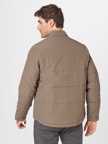 Abercrombie & Fitch Between-season jacket 'ANF' in Brown