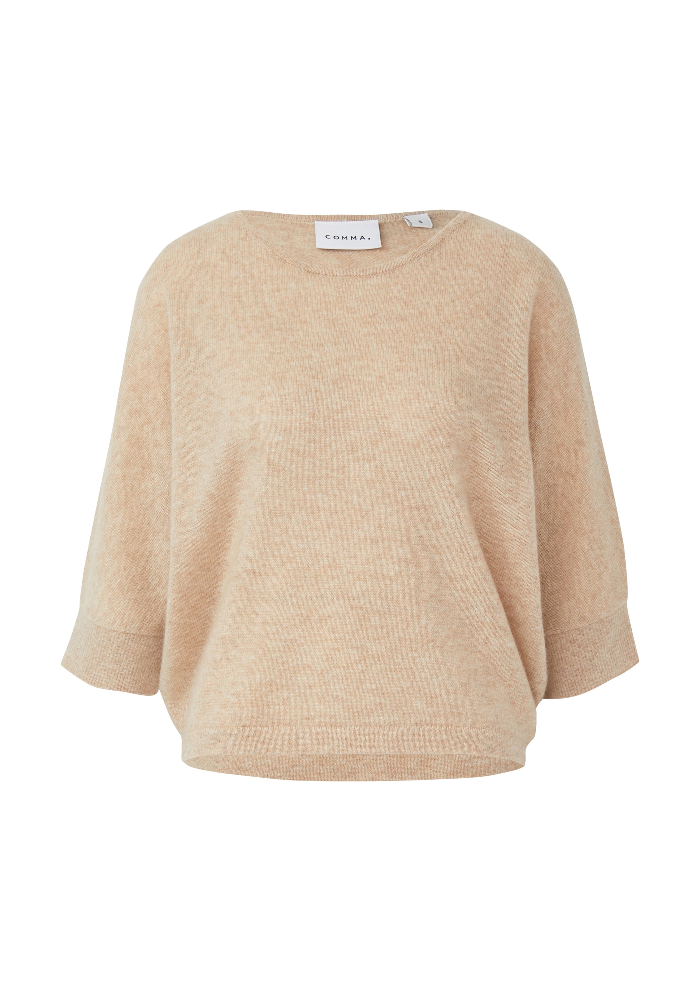 COMMA Trui in Bruin: voorkant